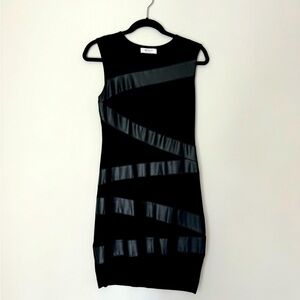 Bailey 44 Leather Bodycon Dress